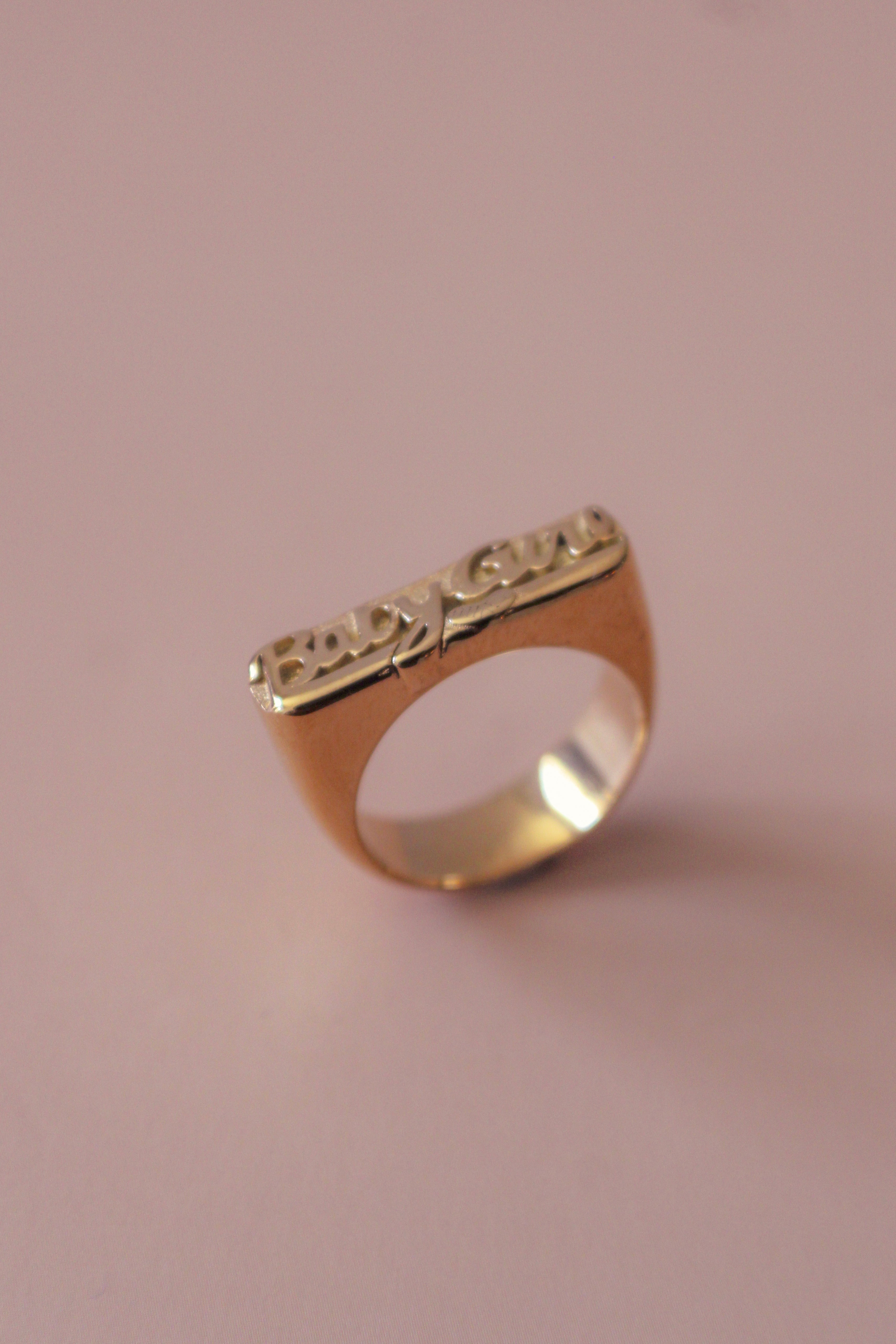 "Babygirl" Ring