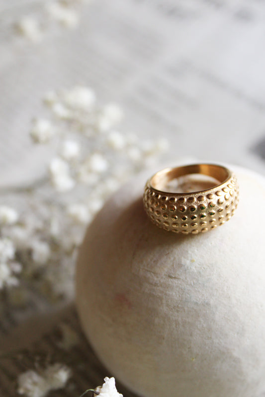 Studded Dome Ring