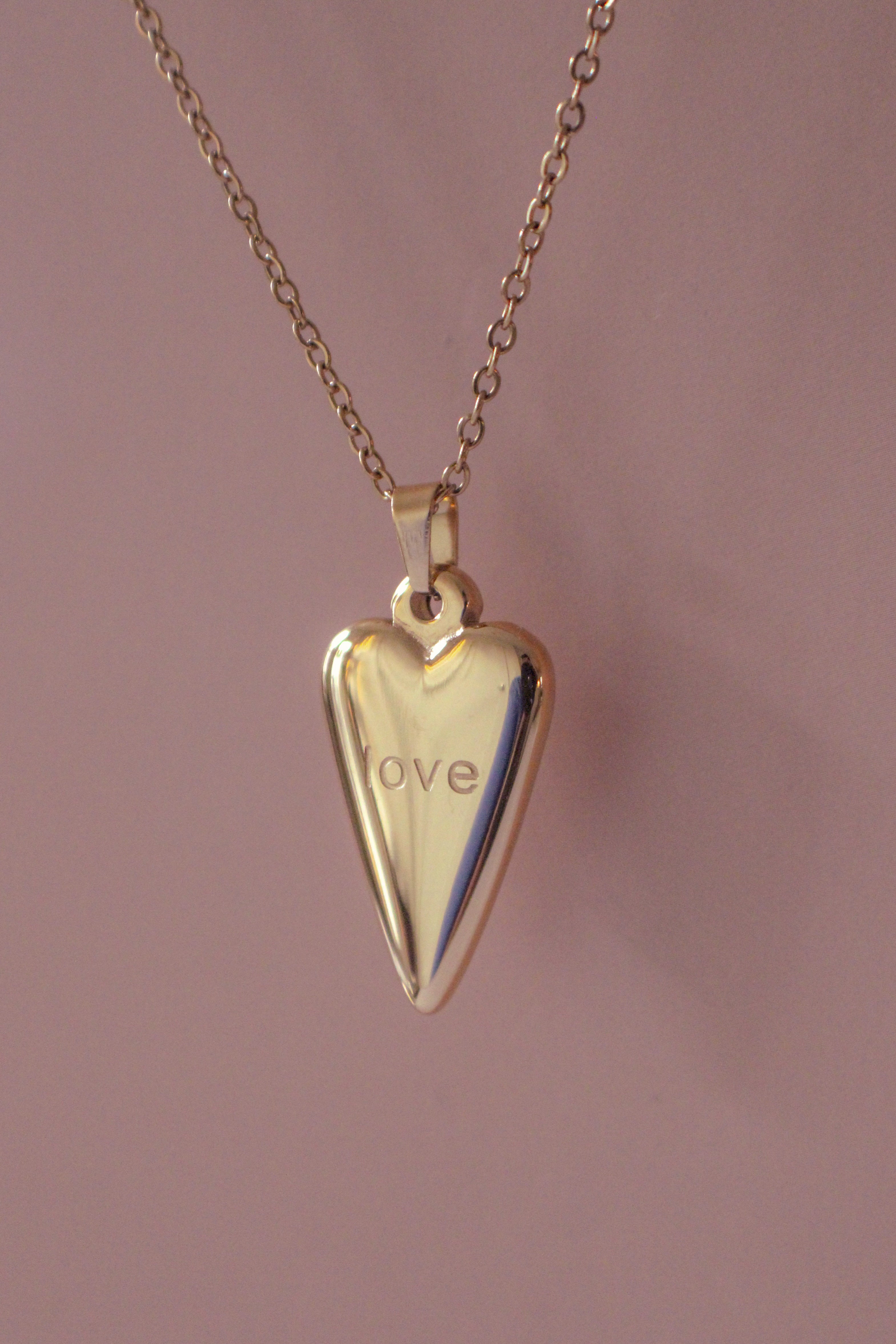 "Love" Heart Necklace