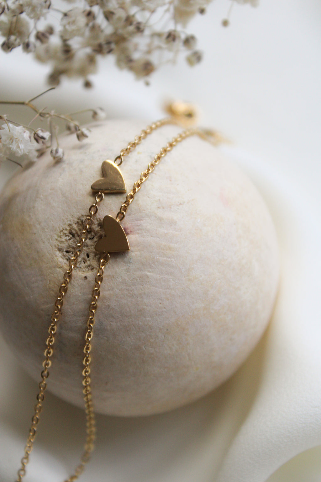 Heart Charm Bracelet