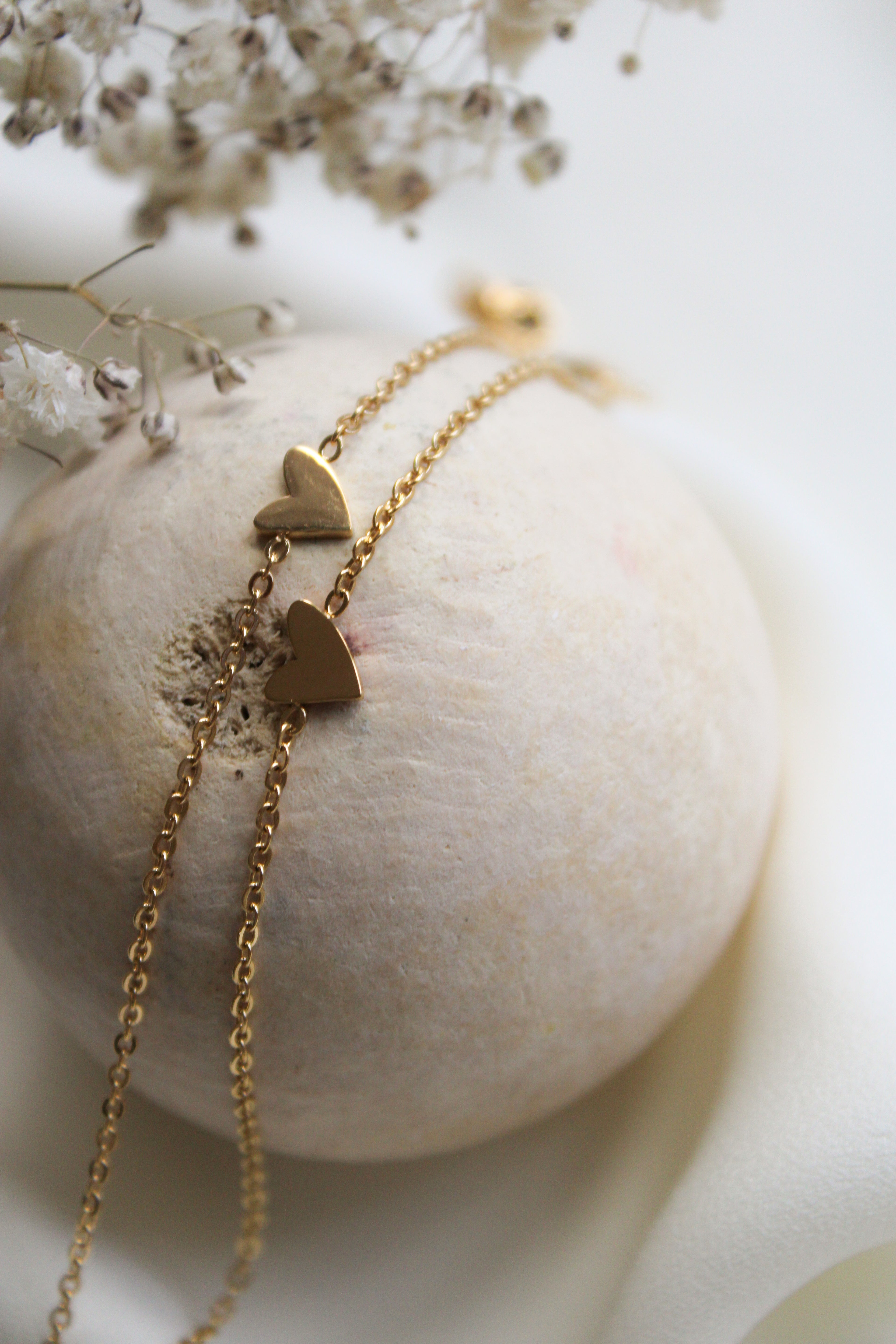 Heart Charm Bracelet