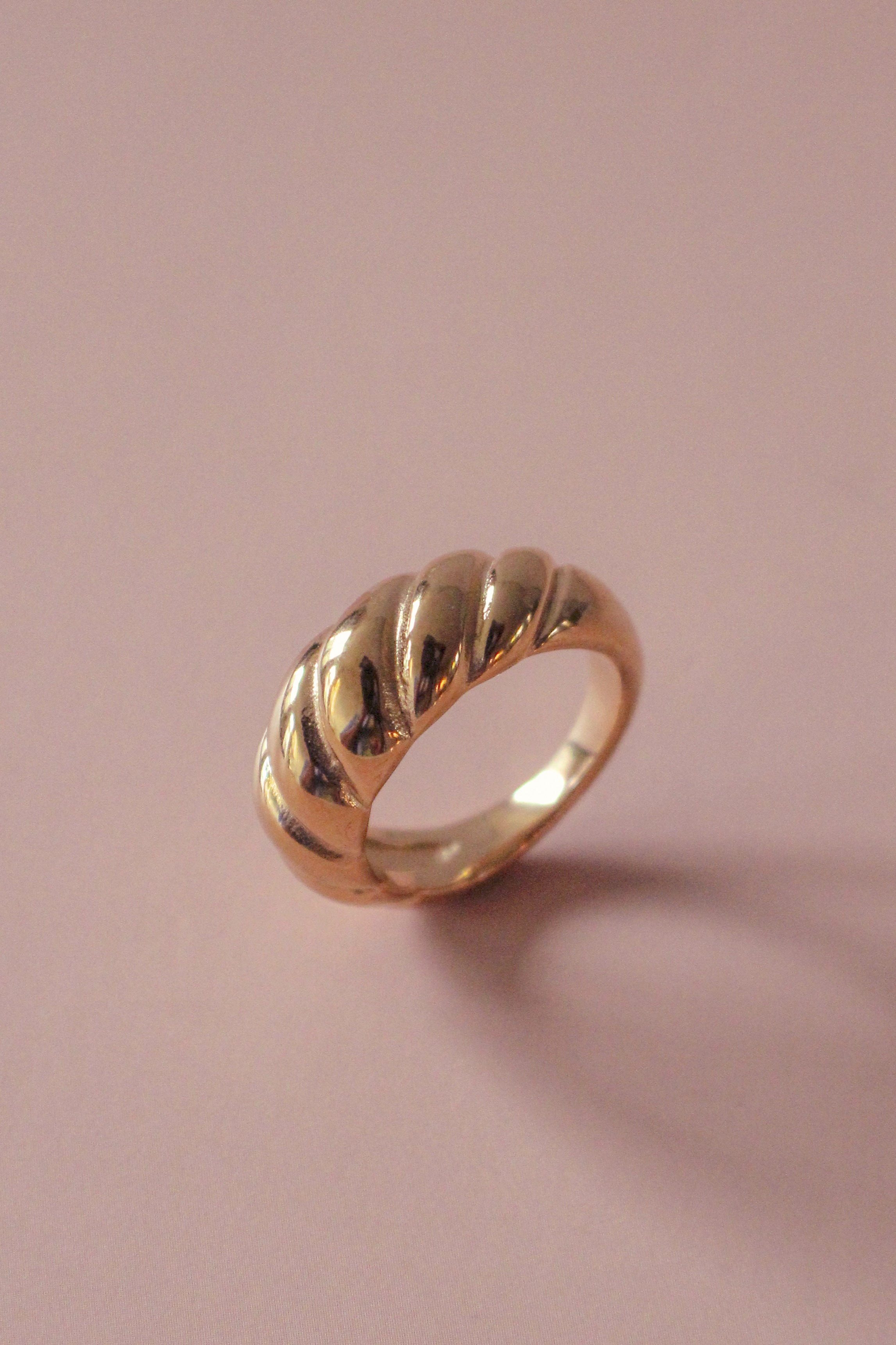"The Croissant" Ring