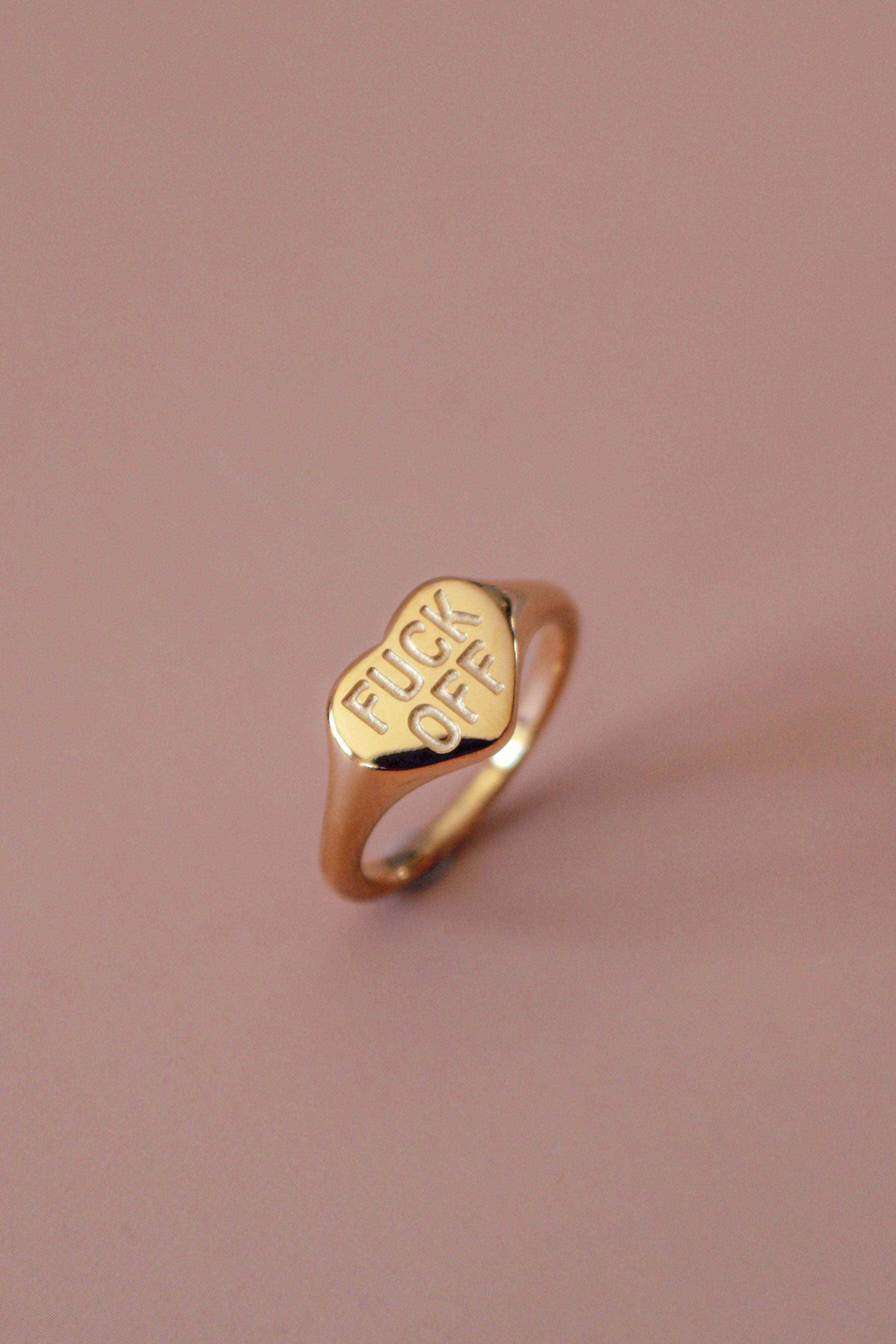 F*ck Off Heart Ring