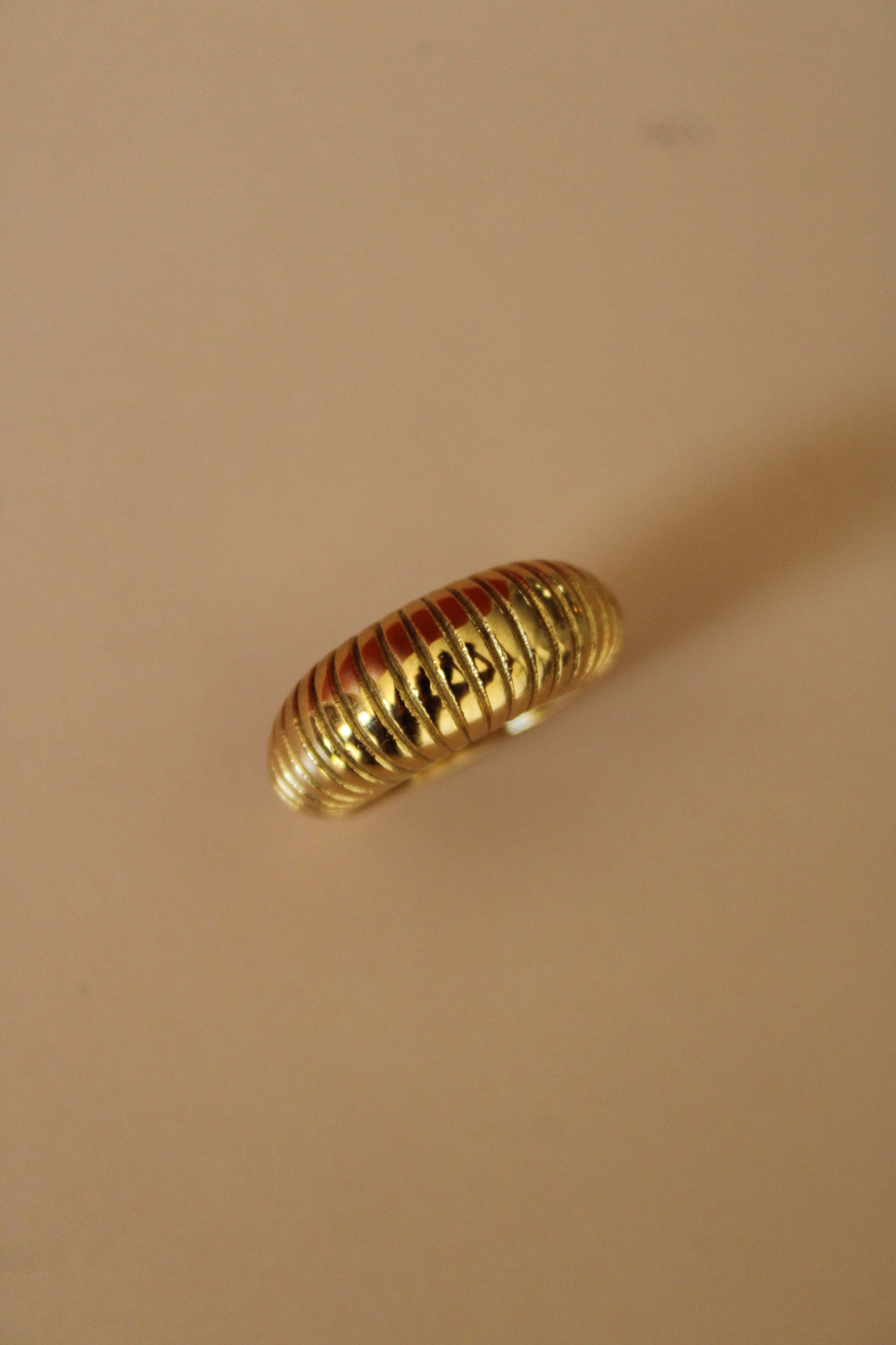 Ribbed Dome Ring