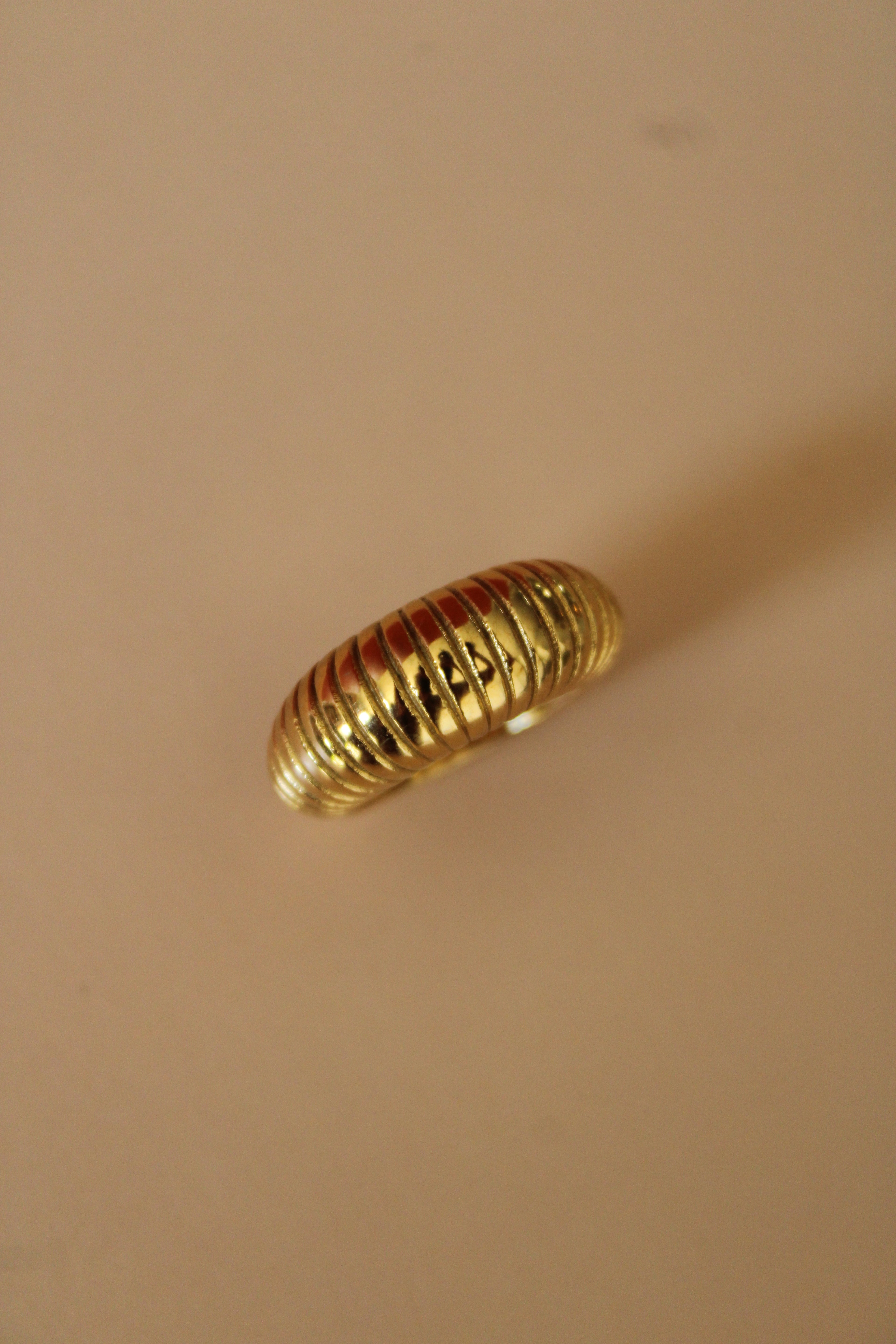Ribbed Dome Ring