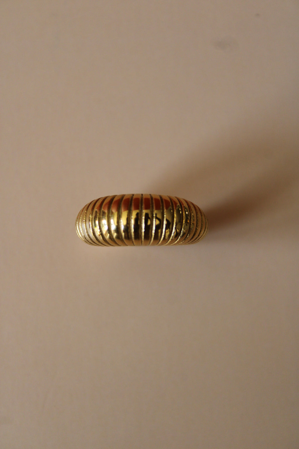 Ribbed Dome Ring