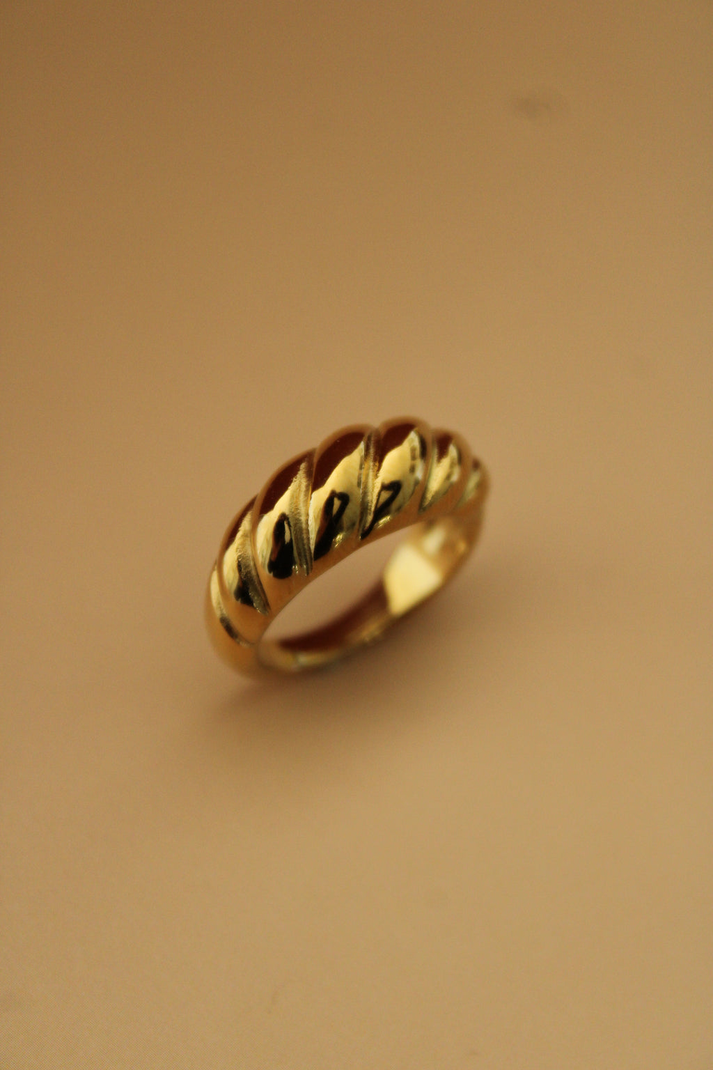 "The Croissant" Ring