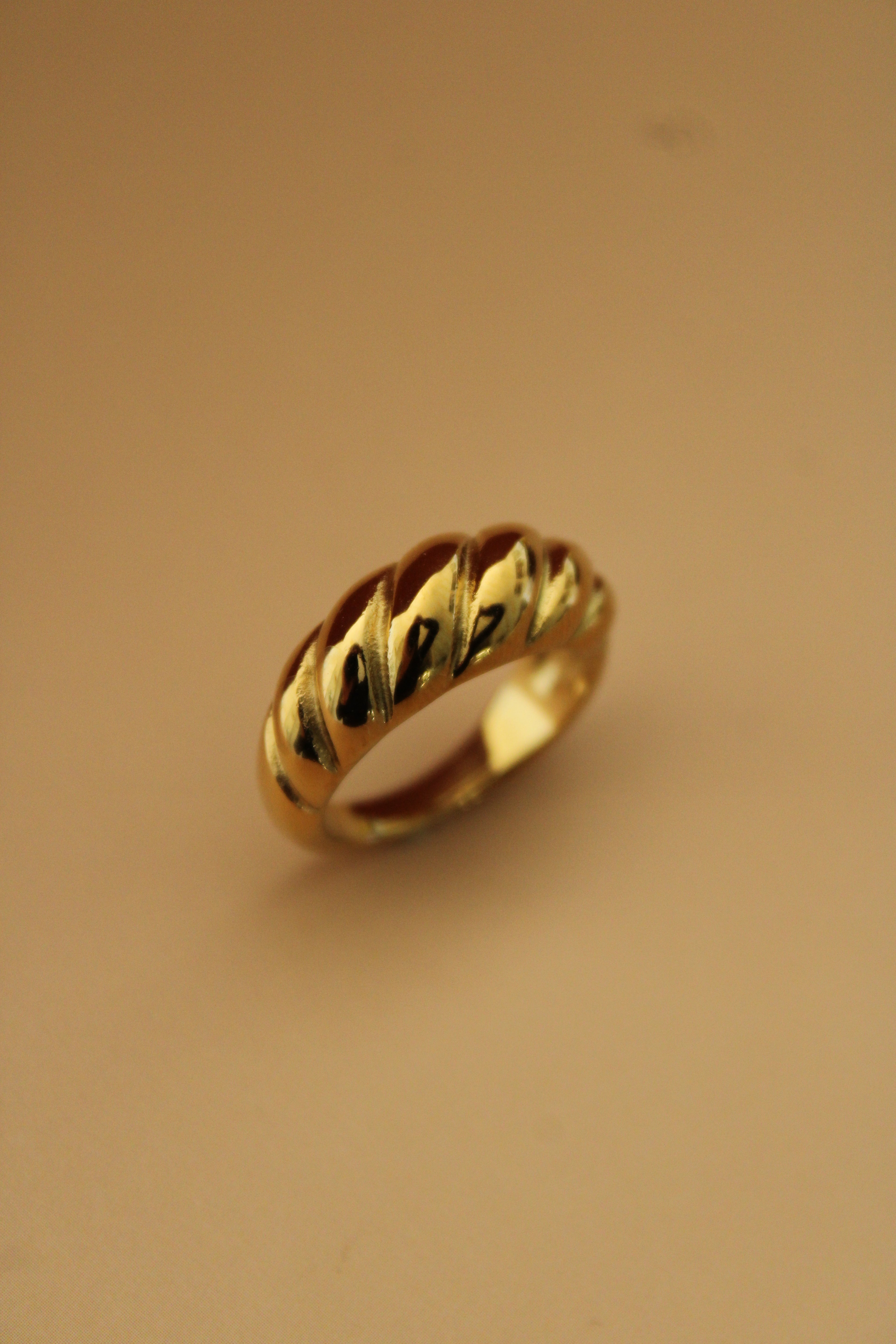 "The Croissant" Ring