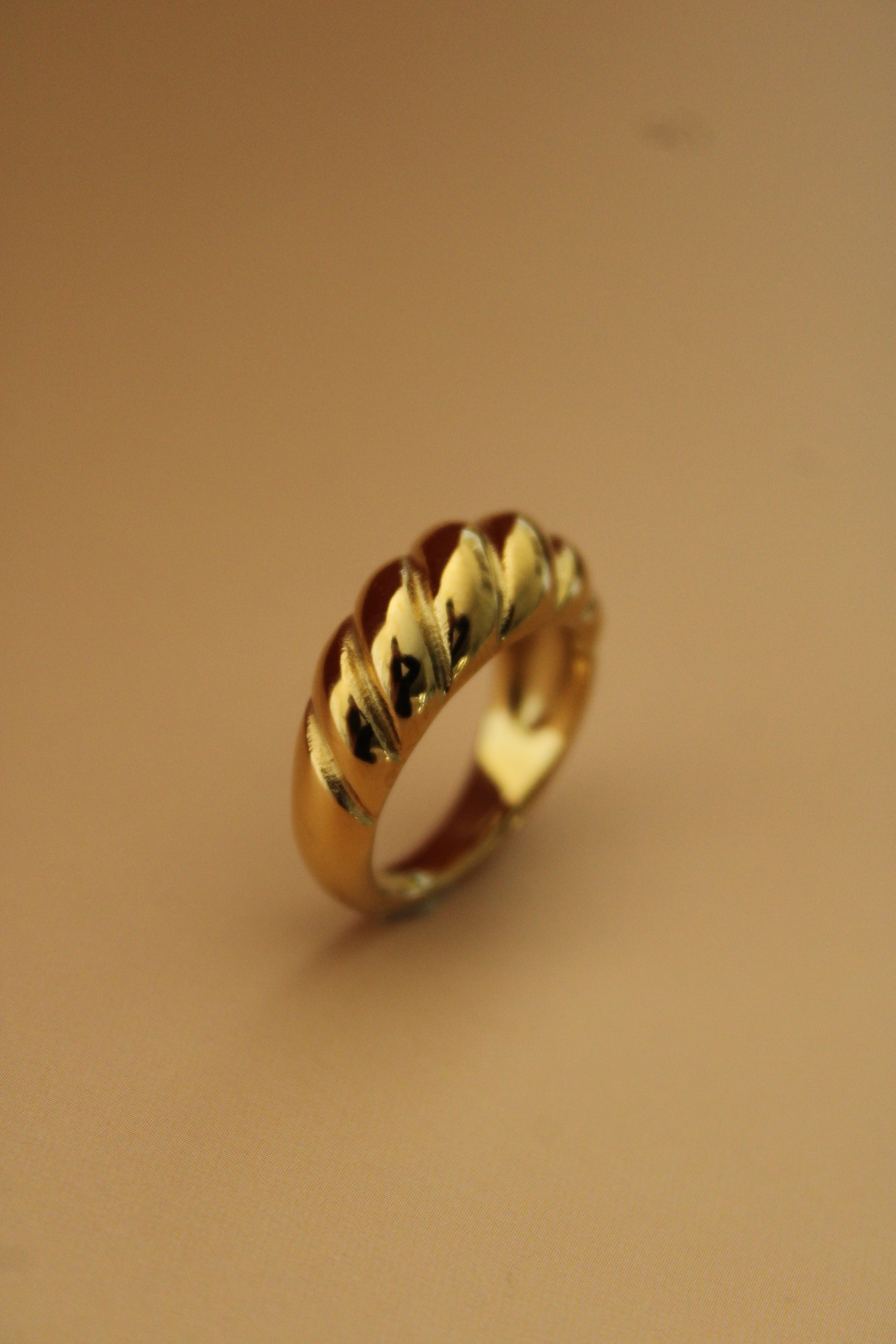 "The Croissant" Ring
