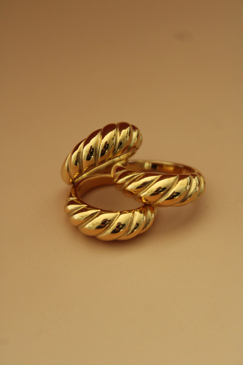 "The Croissant" Ring