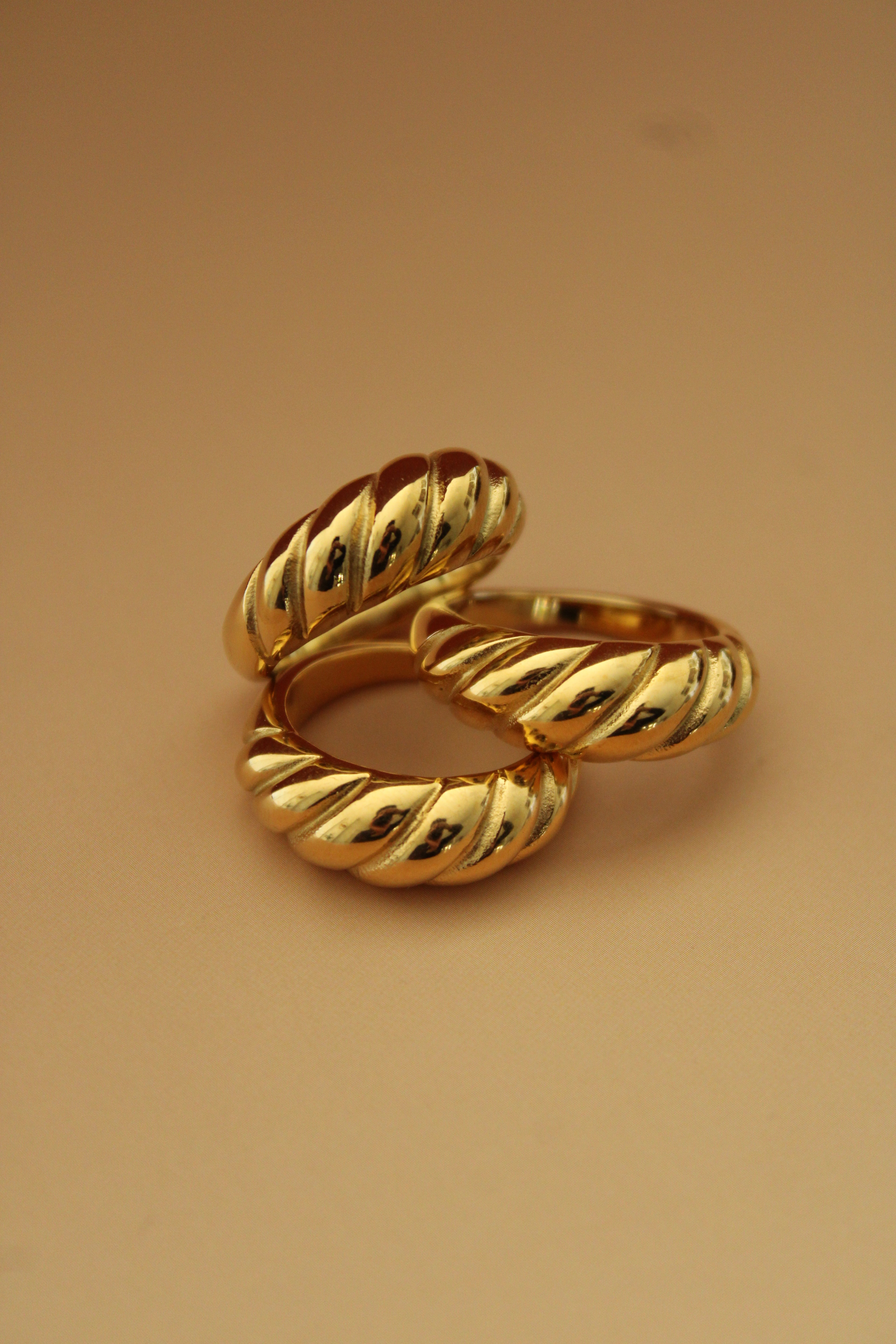 "The Croissant" Ring