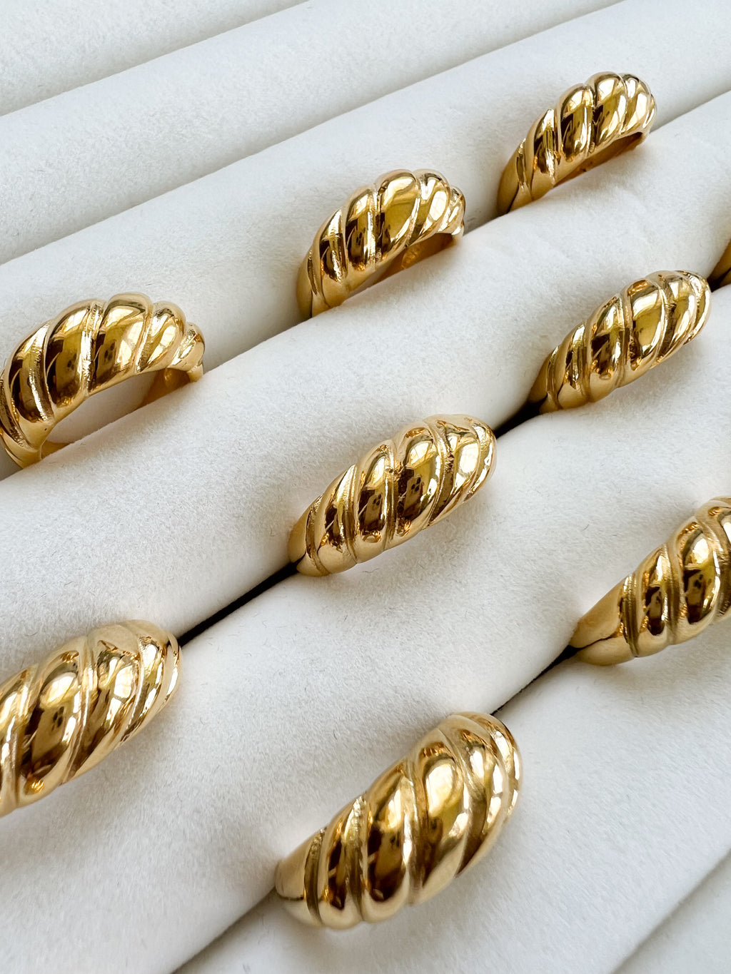 "The Croissant" Ring