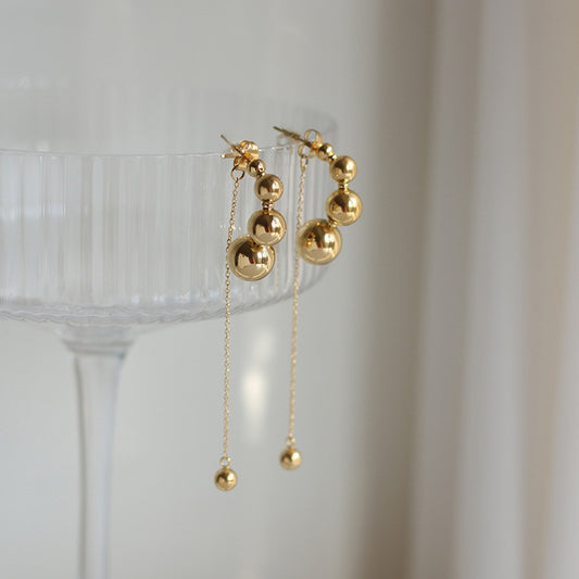 Gold Dangle Earrings