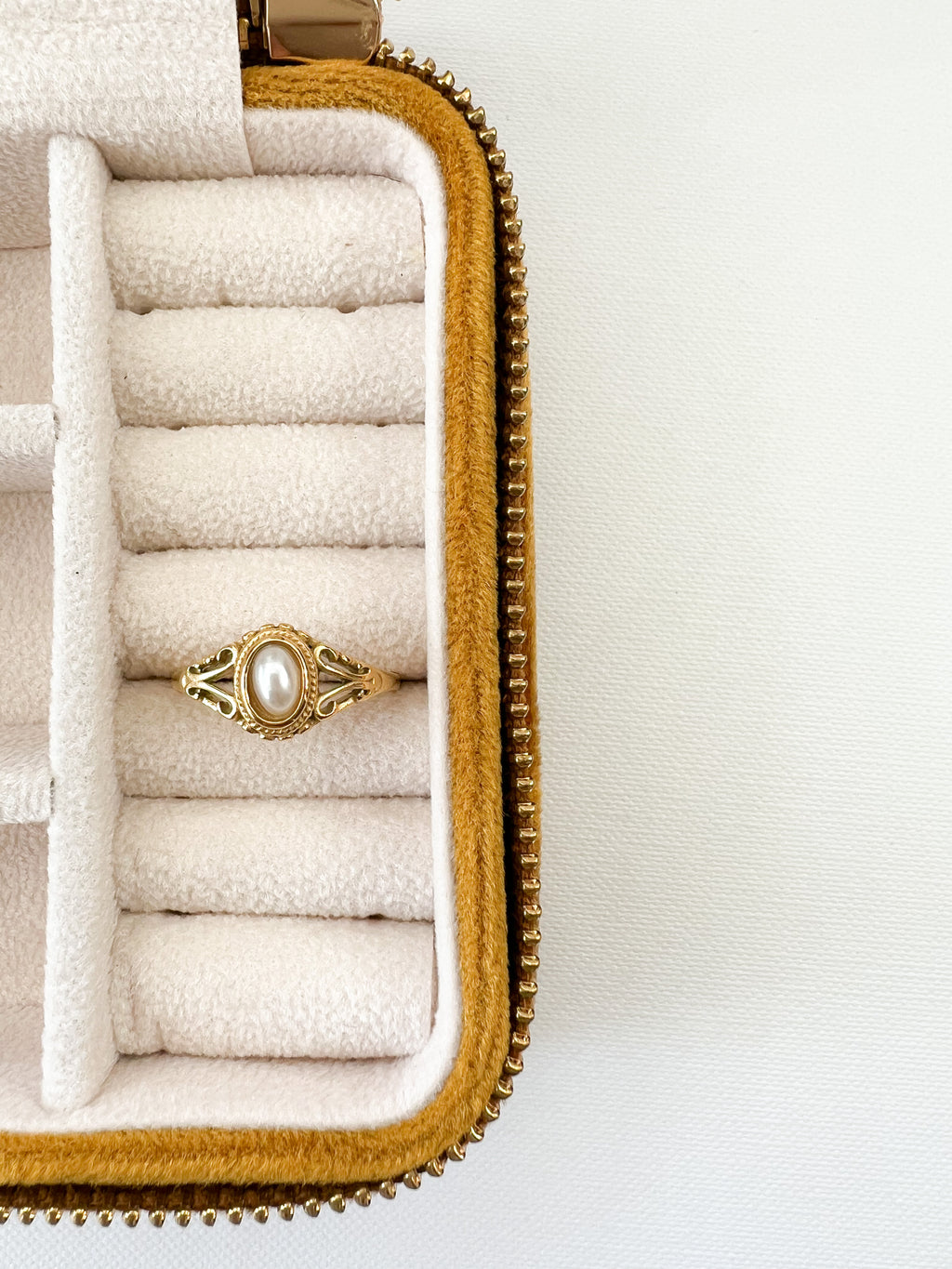 Pearl and Gold Ring